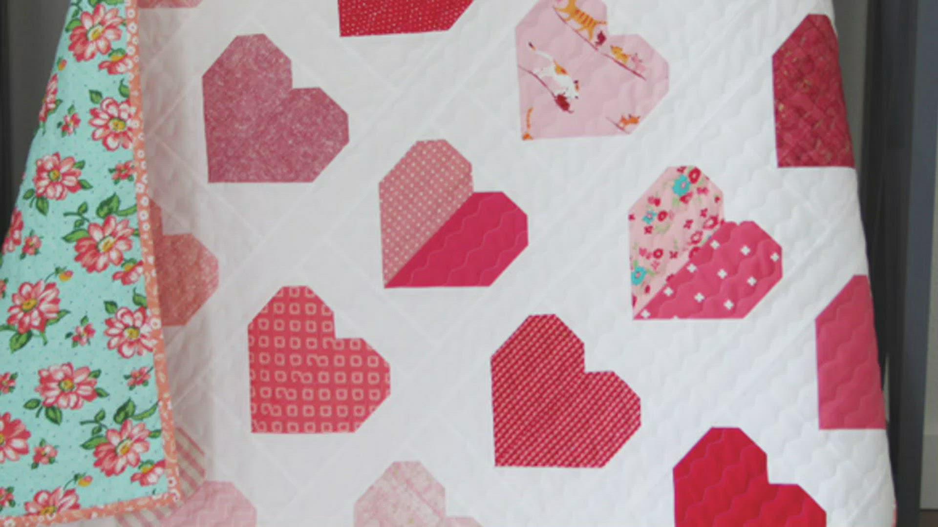 'Video thumbnail for Heart Quilt Patterns'