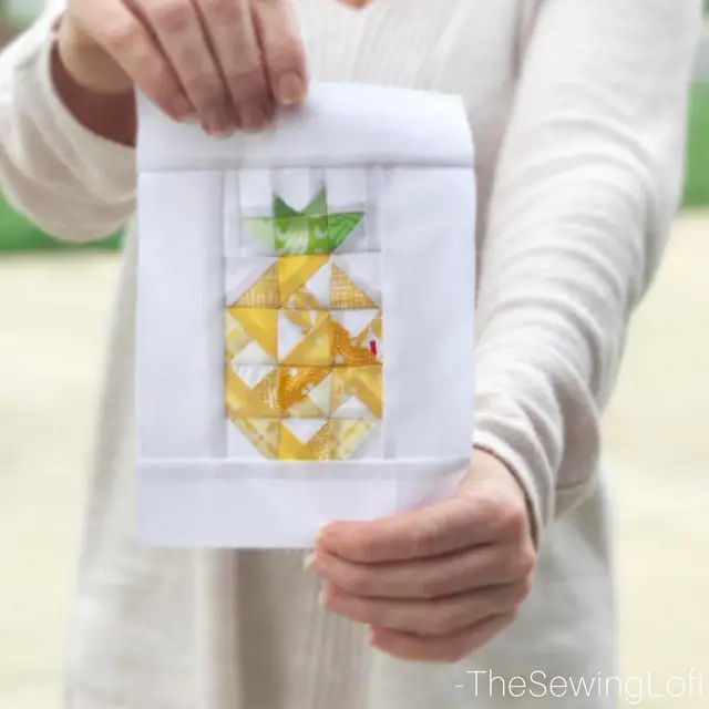 Pineapple Smoothie Block