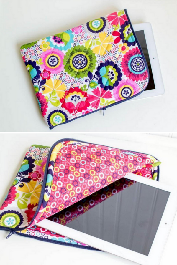 Quilted IPad Case Free Pattern Sewing With Scraps