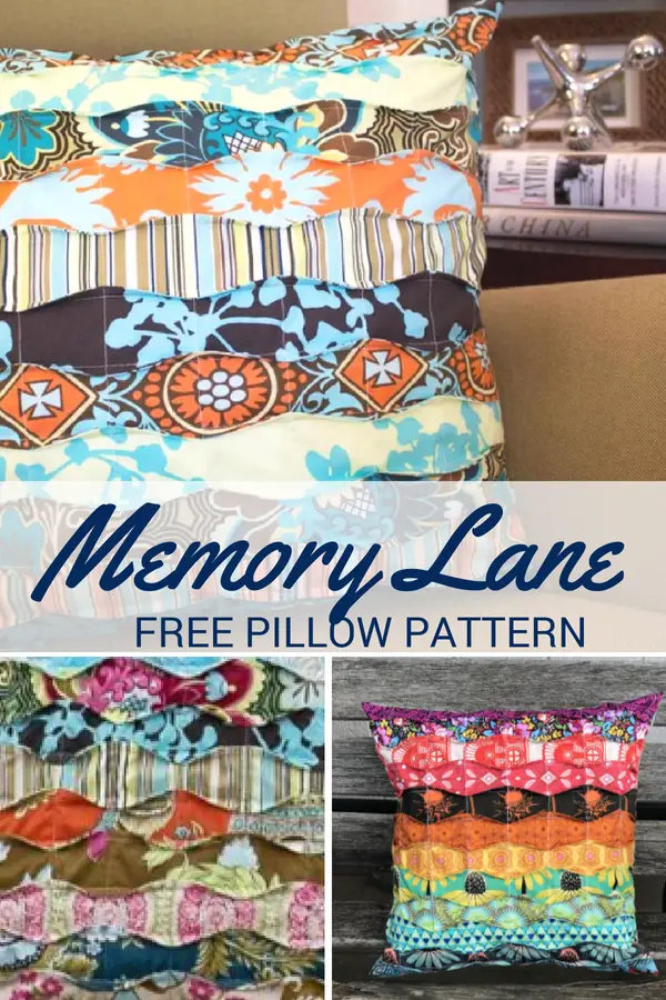 It's time to kick back and relax with the sweet memories pillow. This pattern is easy to make, uses scraps and is free! 