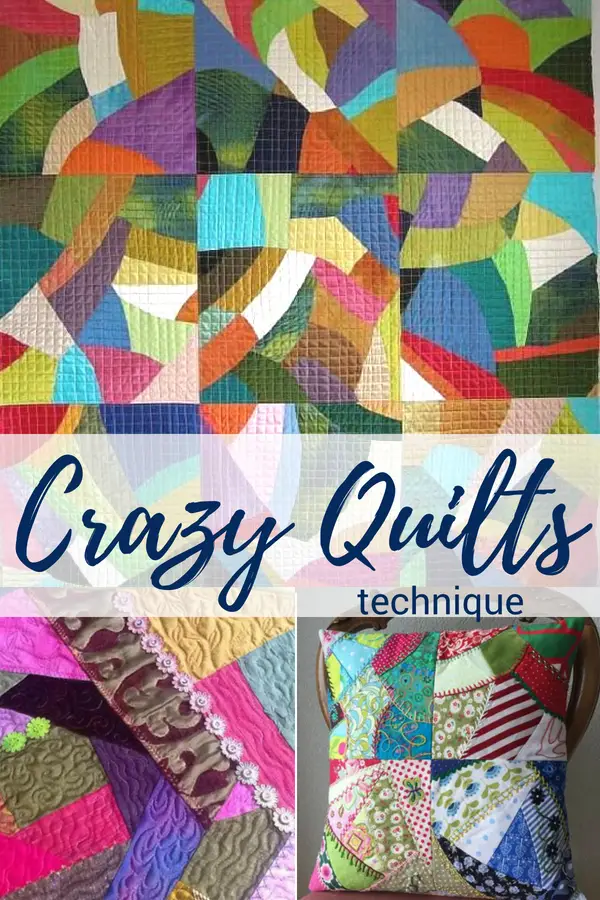 Crazy Quilting Technique Made Easy - Sewing With Scraps