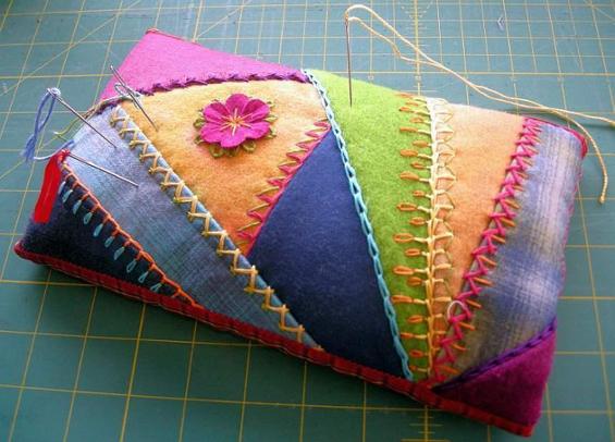 Crazy Quilting Technique Made Easy - Sewing With Scraps