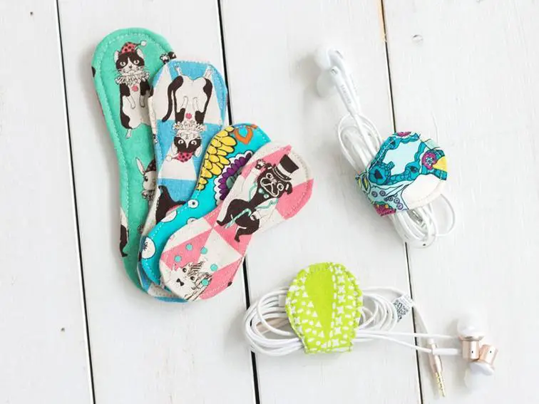 Headphone Cord Keeper Free Project Sewing With Scraps