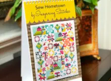 Check out Sew Hometown from Inspiring Stitches. Not only is this pattern design beyond cute but it's also a quilt calendar for your desk.