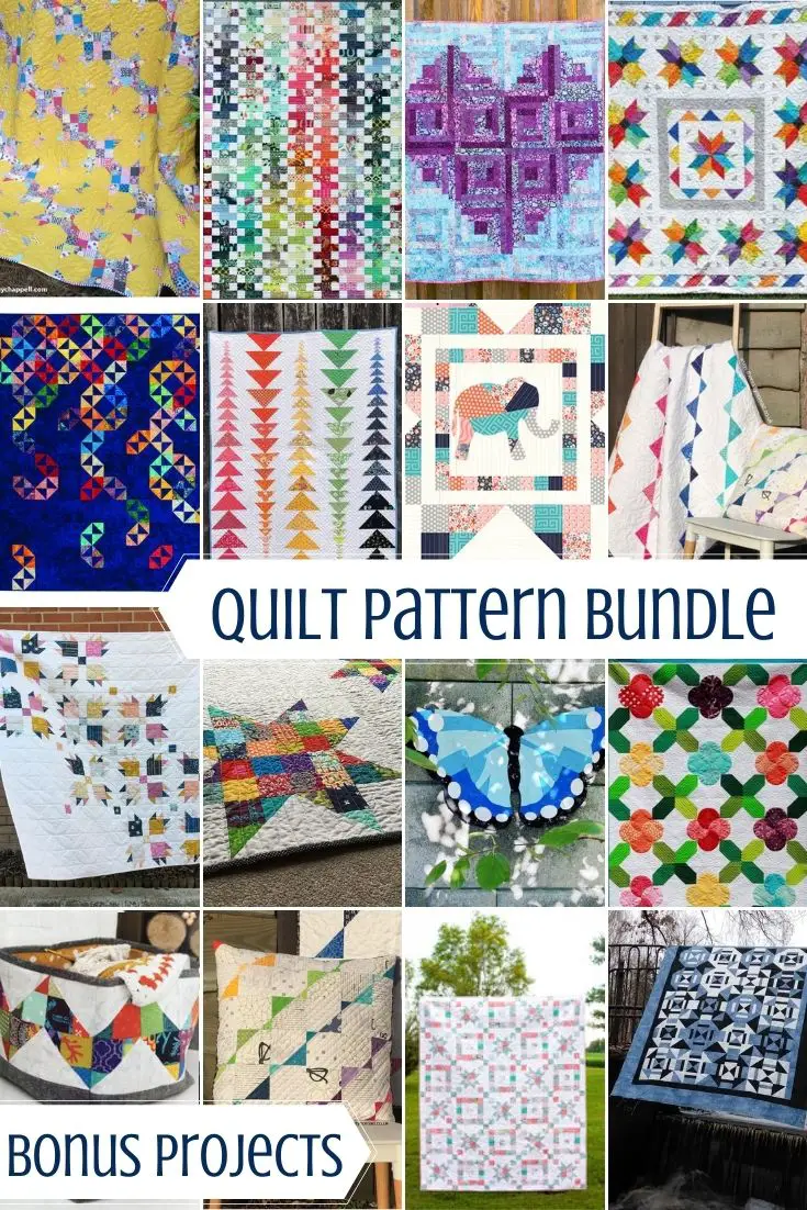 Quilty Pattern Bundle - Limited Time Sale - Sewing With Scraps