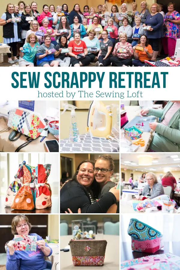 Grab your fabric scraps for an all star weekend of sewing with friends! Sewing Retreat