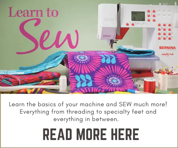Sewing Machine Class - Learn to Sew - Sewing With Scraps