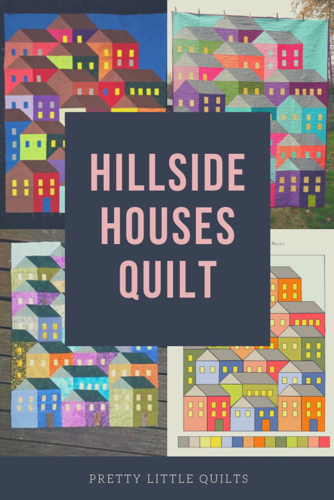 Hillside Houses Quilt Pattern Sewing With Scraps