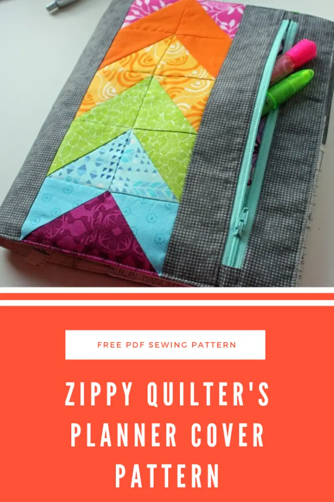 Zippy Quilter's Planner Cover