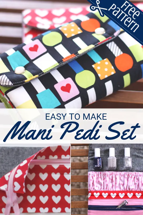 Free Snappy Manicure Wallet Pattern