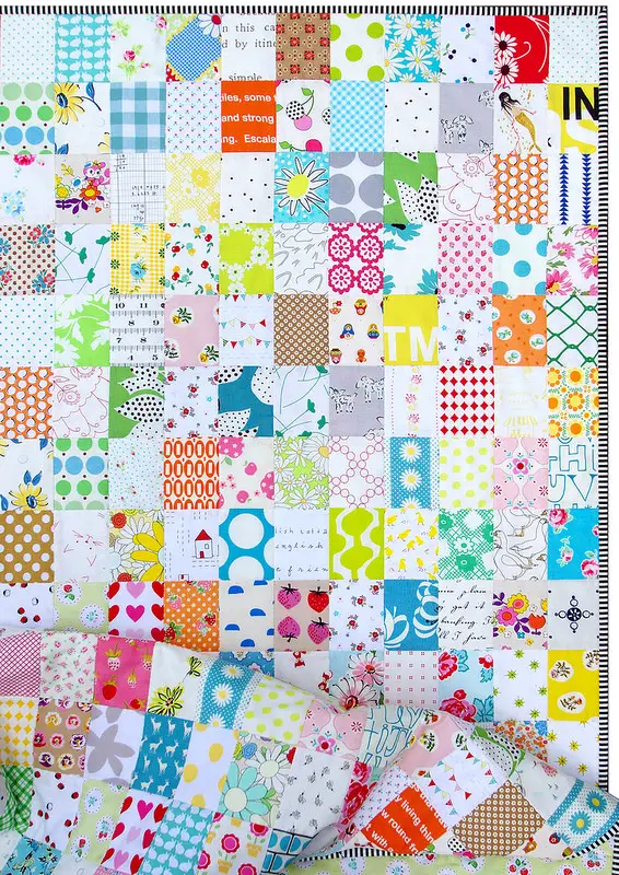Rectangle Postage Stamp Quilt