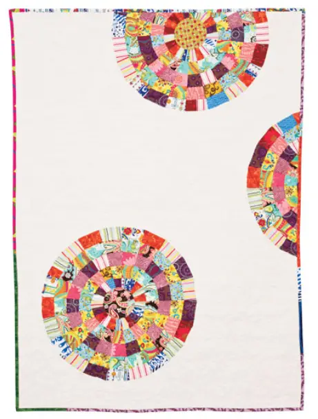 Scrappy Dresden Quilt