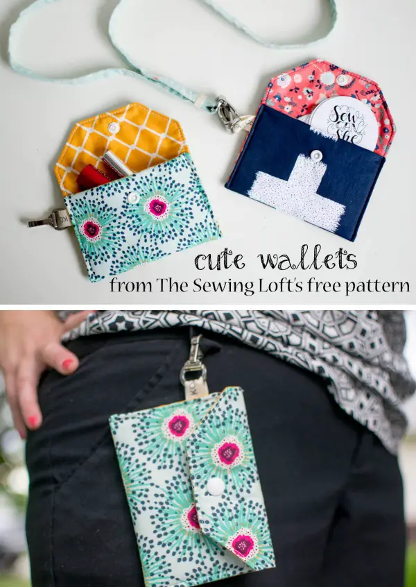 Cute Mini Wallet – Sewing With Scraps