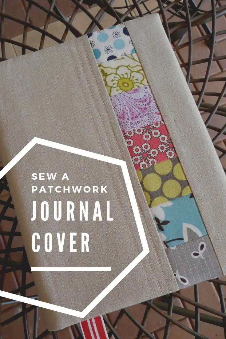 Patchwork Journal Cover Sewing With Scraps