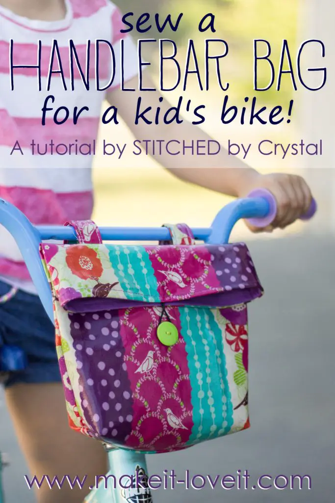 Bike Handlebar Bag Tutorial
