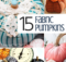 15 DIY Fabric Pumpkins | Sewing with Scraps