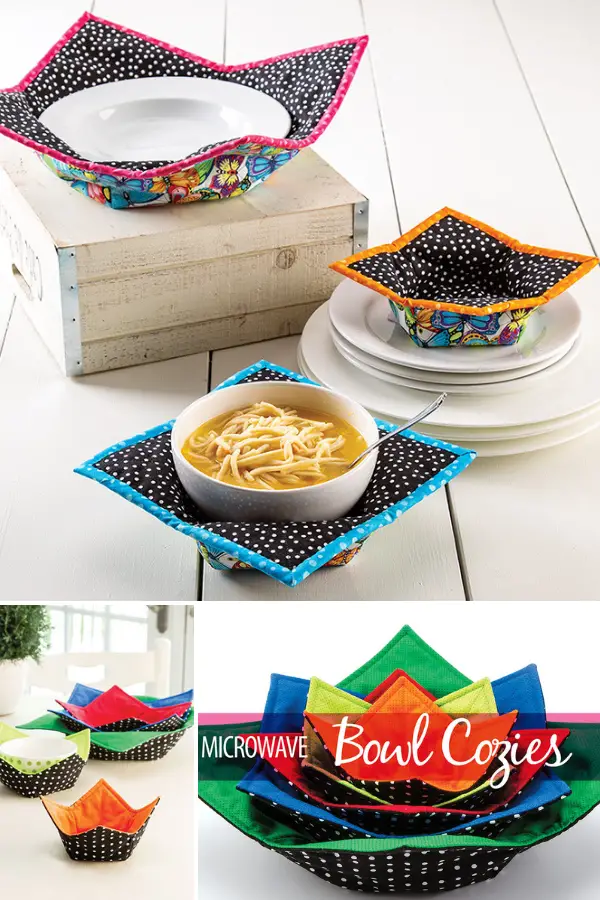 DIY Microwave Bowl Cozies