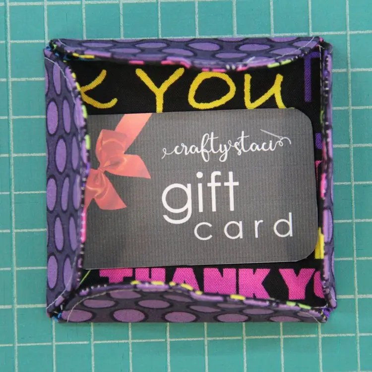 Free Gift Card Holder Pattern