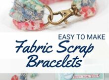 Fabric Scrap Bracelets