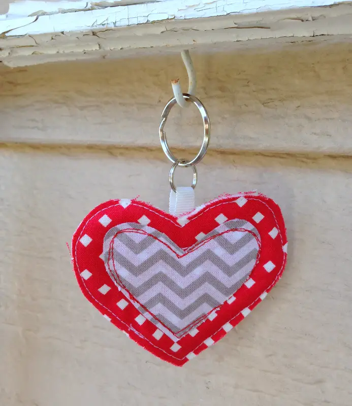 heart keychain tutorial