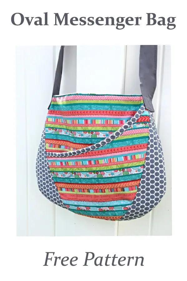 Oval Messenger Bag Free Pattern