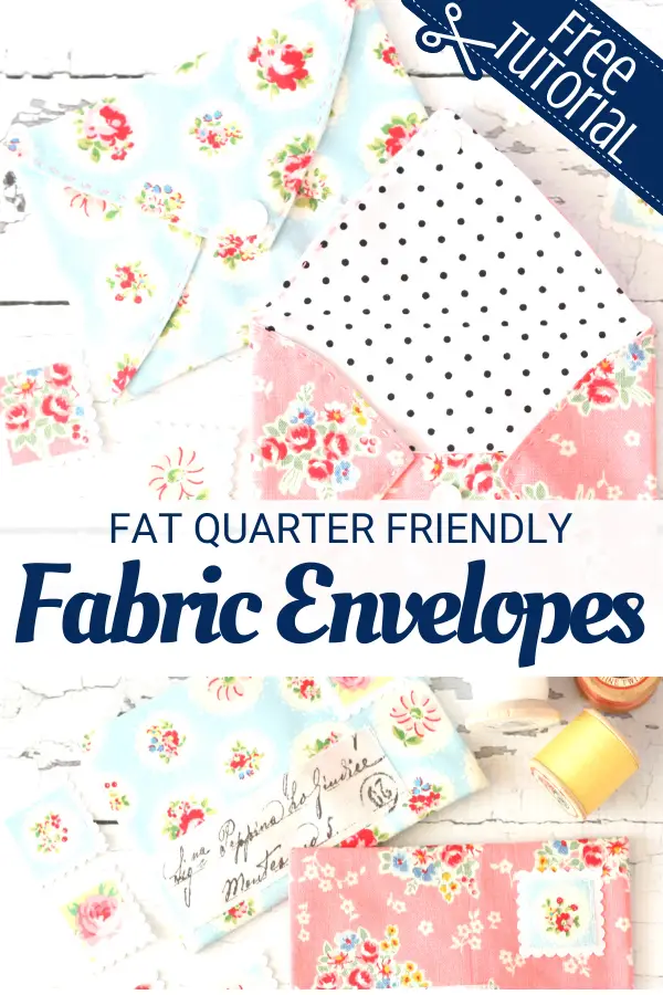 DIY Fabric Envelopes