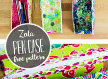 Free Pen Case Zipper Pouch Pattern