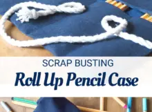 Easy to Sew Pencil Roll Tutorial