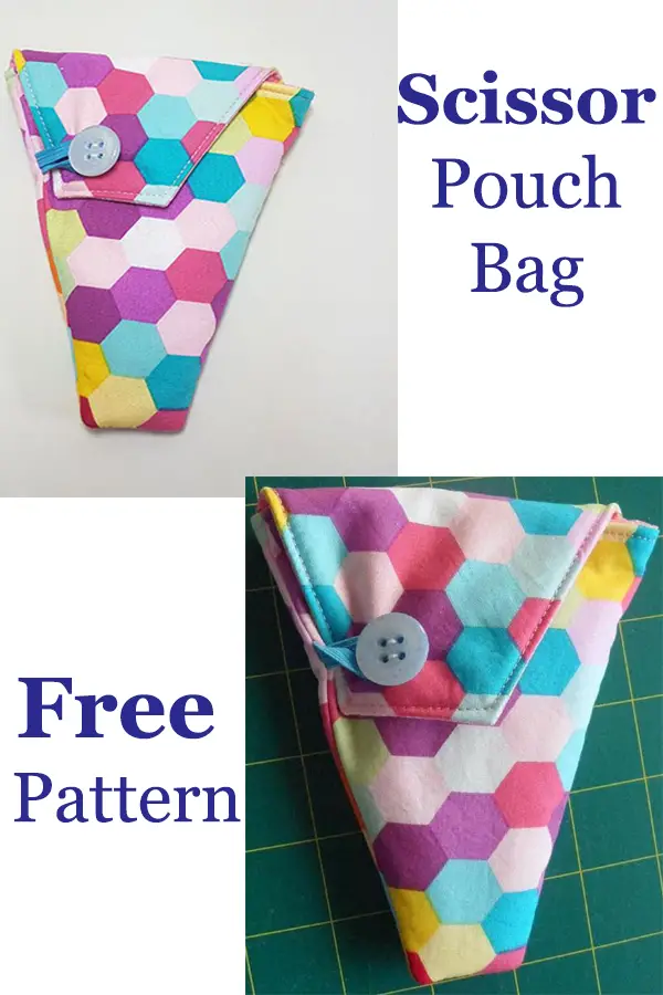 Scissor Pouch Bag Free Pattern Sewing With Scraps