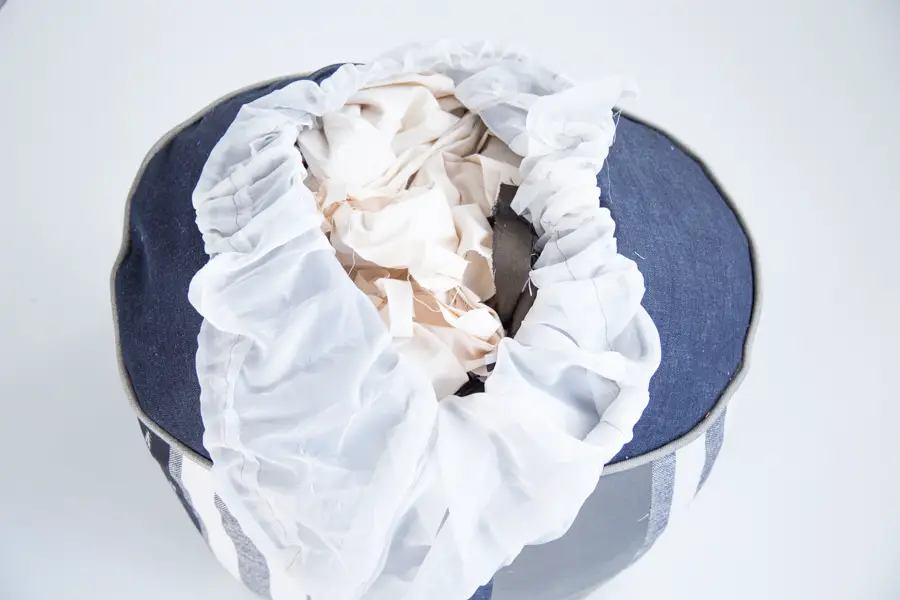 Pouf Sewing Tutorial Perfect for Scrap Busting