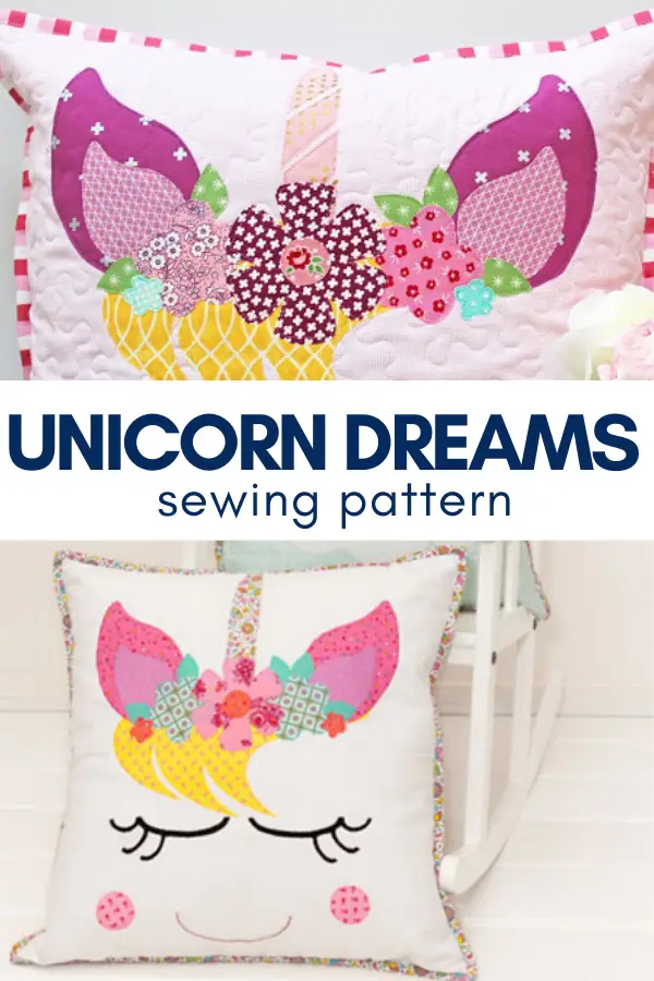 unicorn pillow design