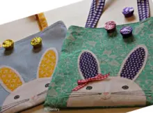 Bunny Applique Tote Bag Free Pattern