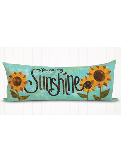 You Are My Sunshine Pillow Sewing Pattern