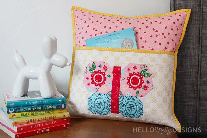Free Butterfly Reading Pillow Tutorial