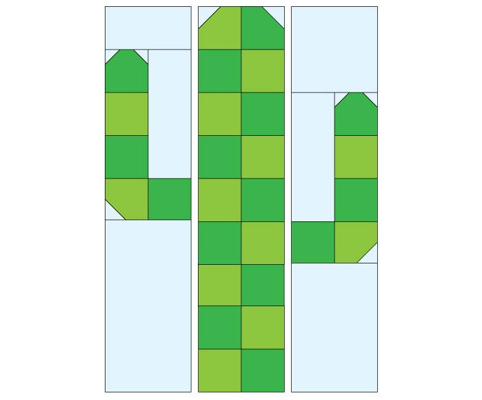 Cactus Quilt Pattern