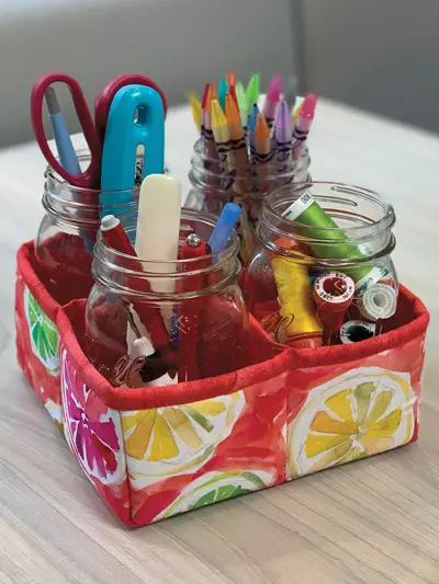 Mason Jar Craft Storage Container