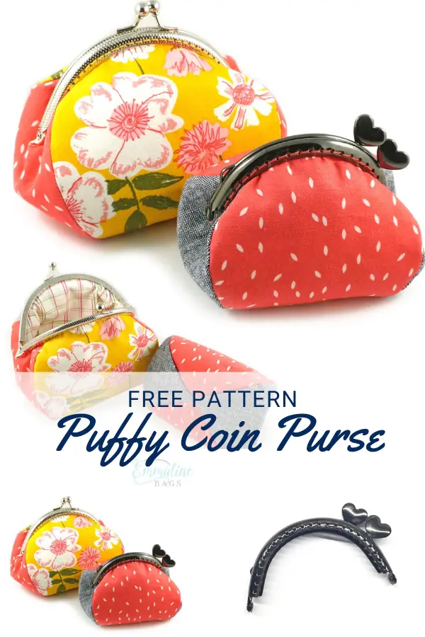 Free Puffy Coin Pouch Sewing Pattern