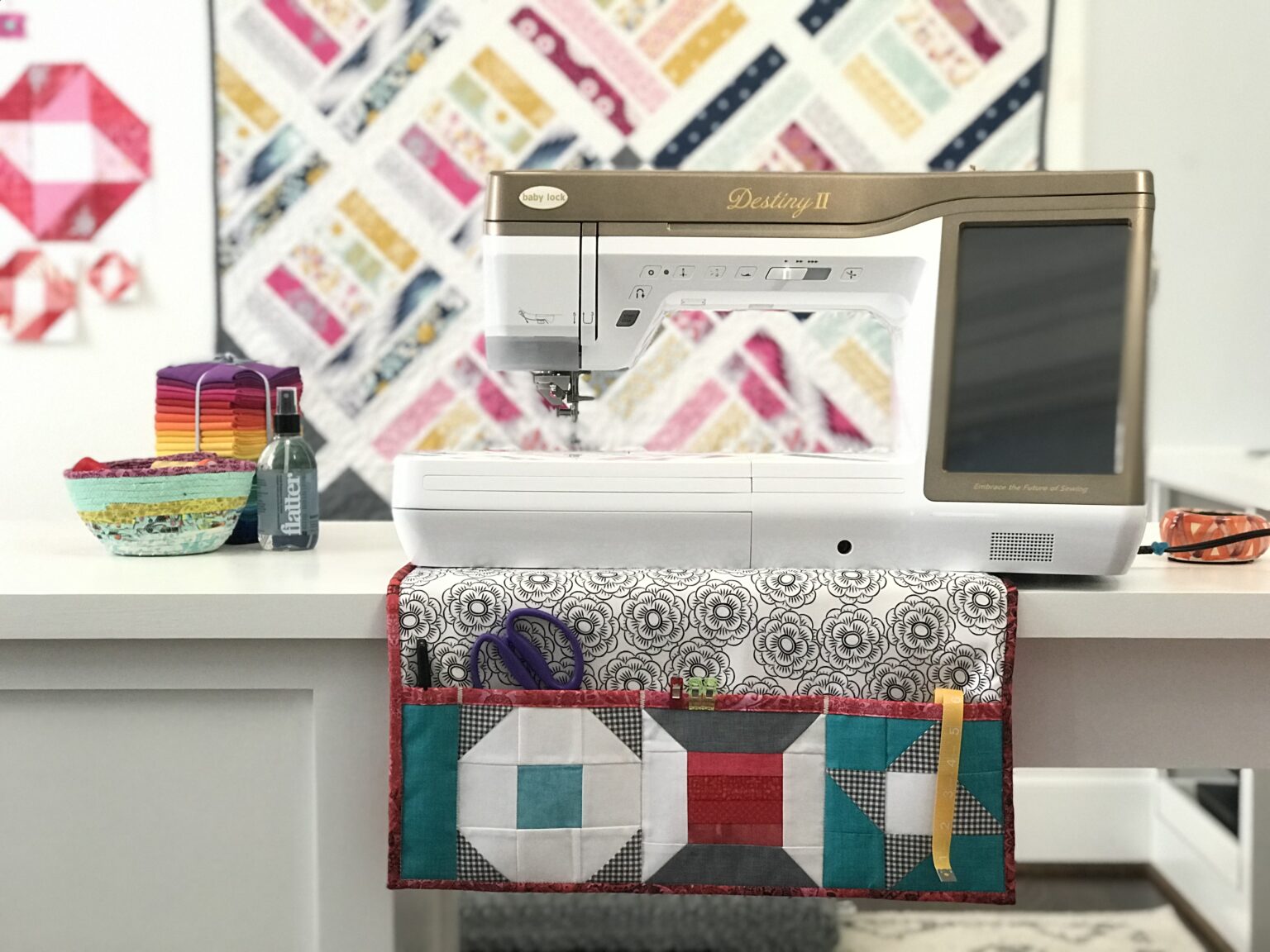 Sewing Machine Mat Video Class - Sewing With Scraps