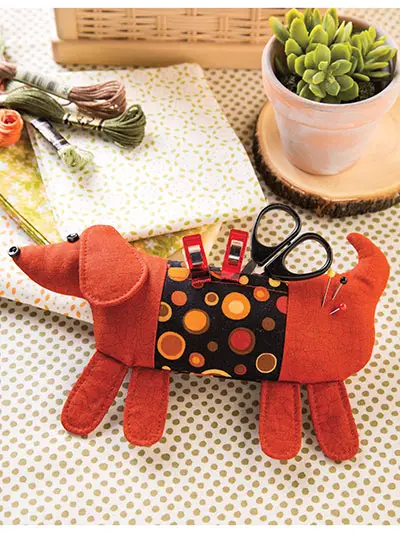 Sew Long, Little Doggie Pincushion sewing pattern and video class