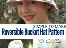 Reversible Bucket Hat Sewing Pattern