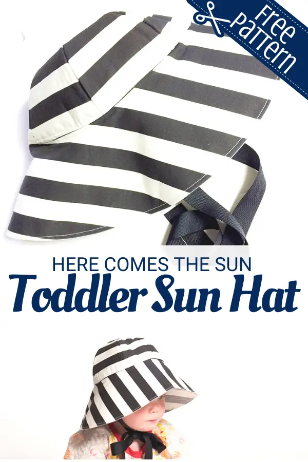 Free Toddler Sun Hat Sewing Pattern