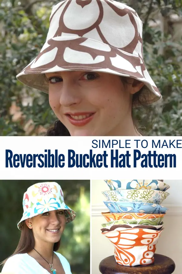Bucket Hat Sewing Pattern for the whole family