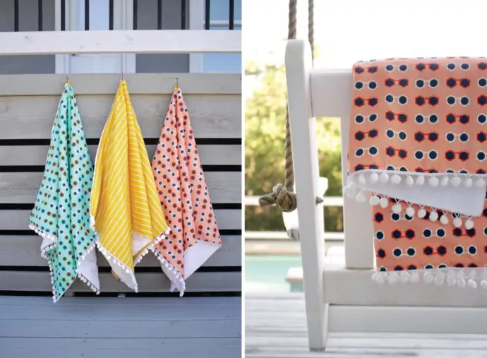 DIY Beach Towel Sewing Tutorial