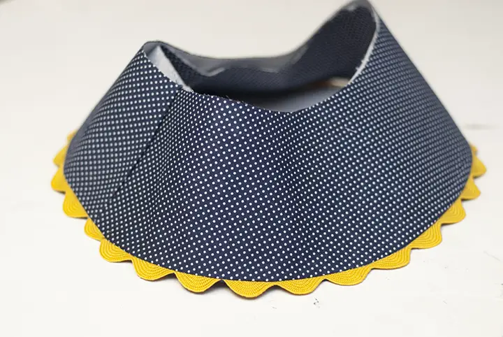 Sun Hat with Ric Rac Trim