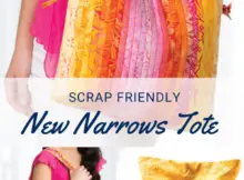 Scrap Friendly Quilt As You Go Tote Sewing Pattern - New Narrows Tote