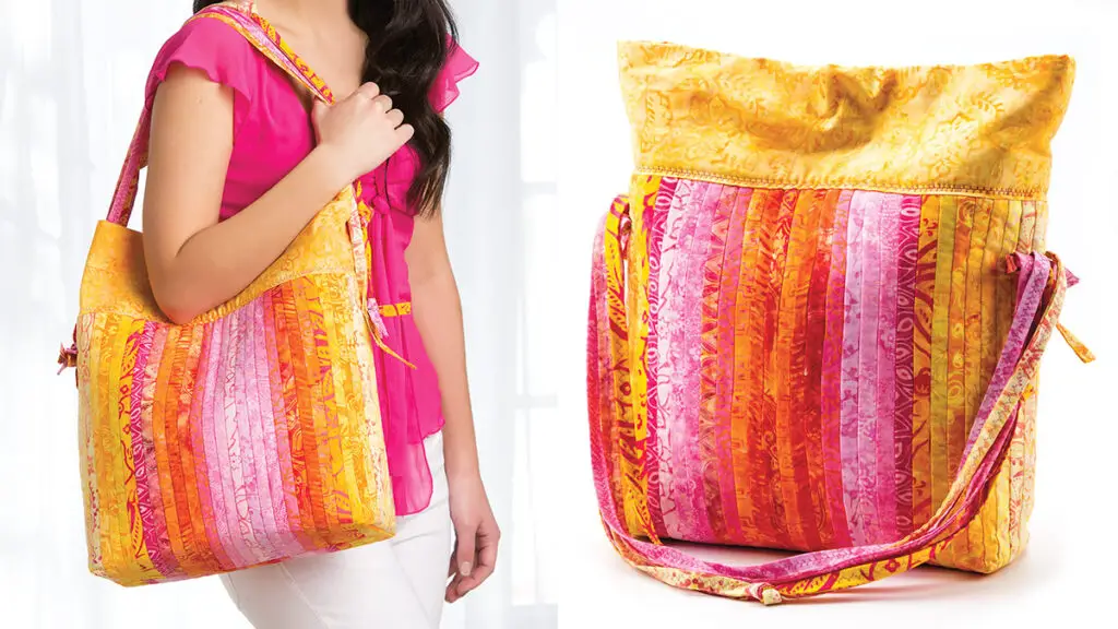Scrap Busting Tote Bag Sewing Pattern