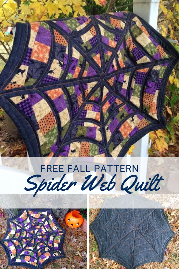 Spider Web Quilt Free Pattern Sewing With Scraps