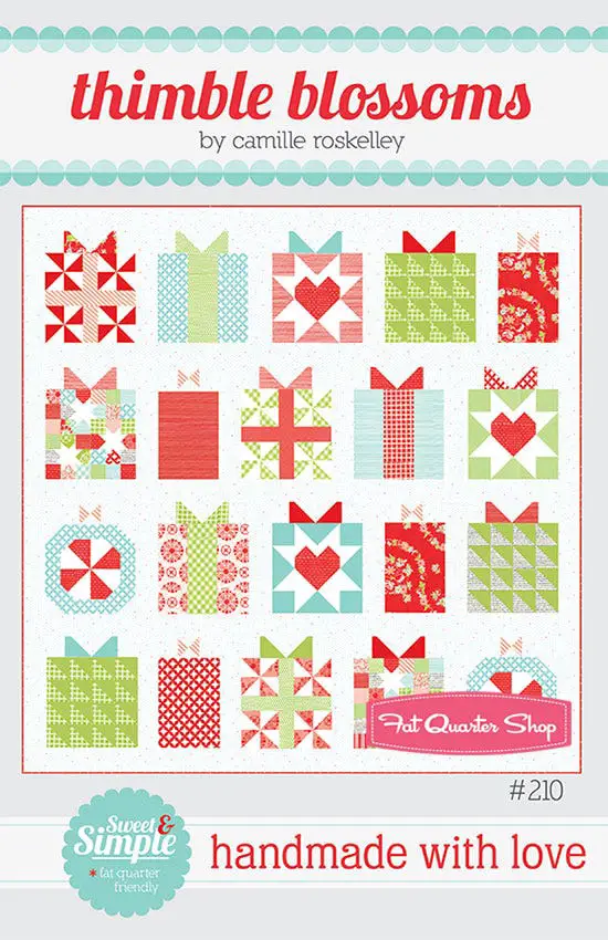 The holidays are coming and we want to plan ahead. That's why we're so excited to start our Handmade with Love Quilt Along. Come join the fun and finish with plenty of snuggle time.