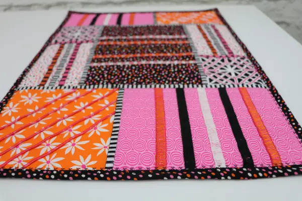 Free Patchwork Placemat Pattern and Tutorial