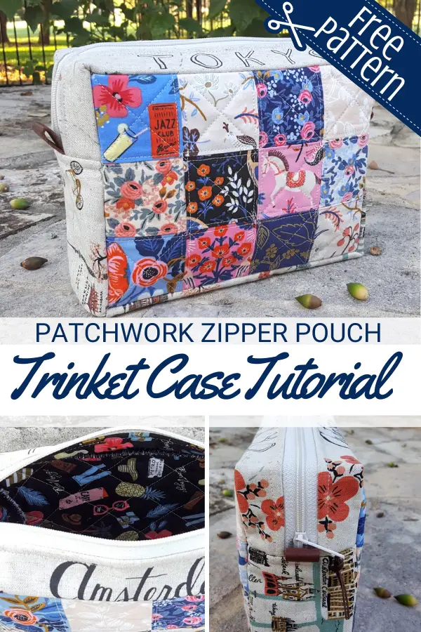 Free Trinket Case Sewing Tutorial - Boxy Pouch Design